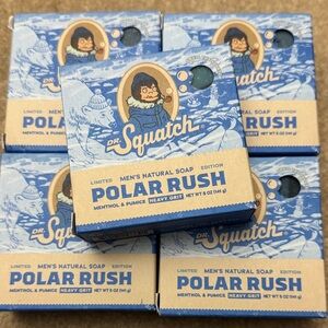 Dr. Squatch Polar Rush Soap 5 bars